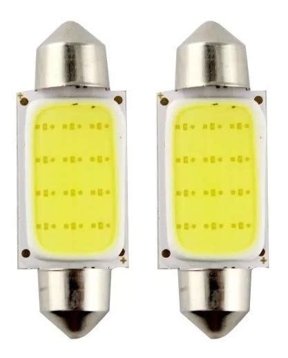 Par De L Mpadas Torpedo Led Cob Mm Luz Teto Placa