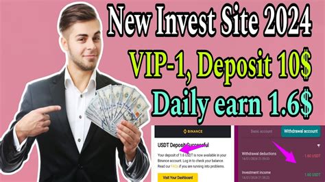 New Invest Site Vip Deposit Daily Earn