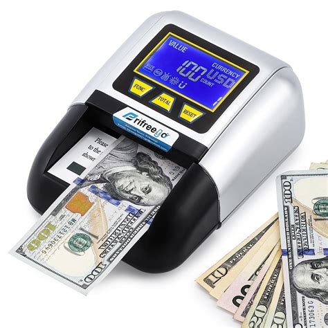 Frifreego Portable Counterfeit Bill Detector, Rechargeable Fake Bill