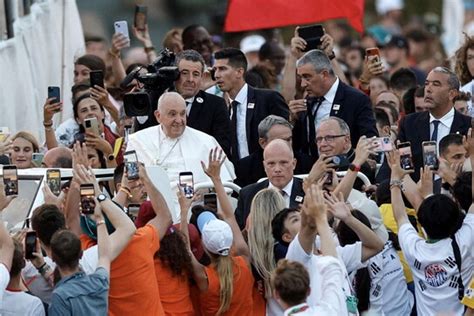 Gmg Lisbona Un Milione E Mezzo Di Giovani Alla Veglia Con Papa Francesco