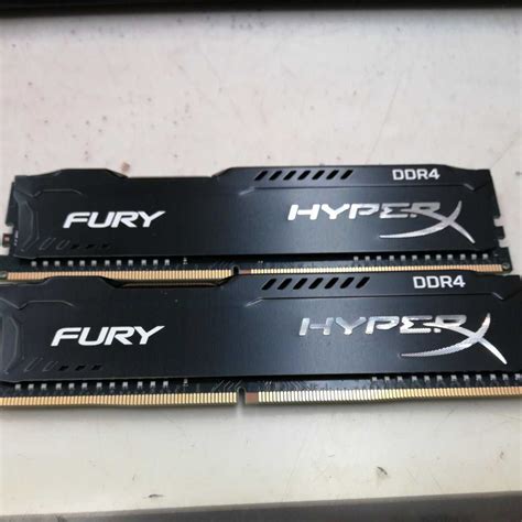 Yahoo オークション クKingston HYPER X FURY DDR4 2666 8GB2枚 H