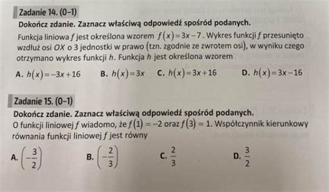 Potrzebuje Tego Na Dzis Brainly Pl