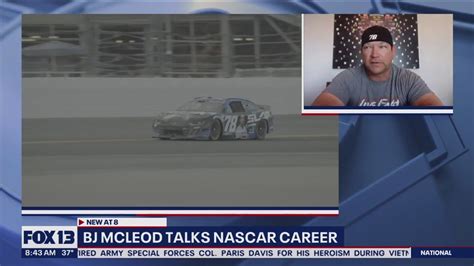 Bj Mcleod Talks Nascar Career Fox Seattle Youtube