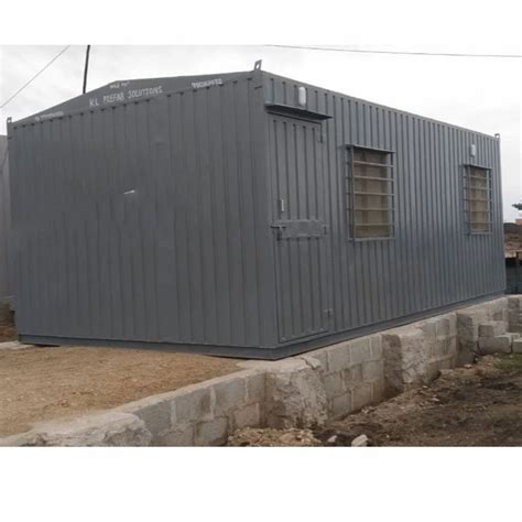 Rectangular Base Mild Steel Portable Site Office Container At Rs