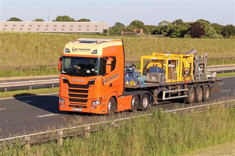 G S Transport Scania S450 BSZ8136 M6 Bilsborrow Flickr