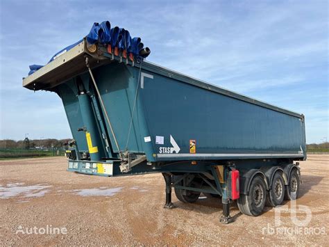 Buy Stas S Cx Remorque Benne Tipper Semi Trailer By Auction France