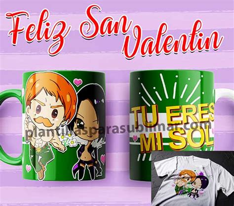 Duos 7 Pecados San Valentin Plantillas Plantillas Para Sublimar