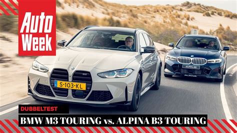 Bmw M3 Touring Vs Alpina B3 Touring Autoweek Dubbeltest Youtube