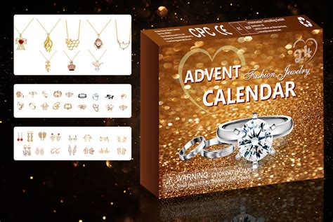 Elegant Jewellery Advent Calendar Deal Wowcher