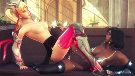 OVERWATCH Futa Pharah X Mercy D PORN FPS