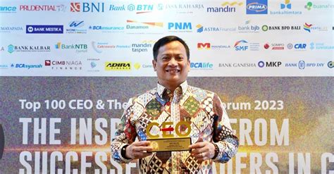 Direktur Utama PNM Arief Mulyadi Masuk Jajaran Top 100 CEO 2023