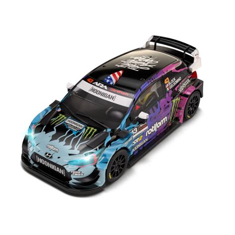 Coche De Scalextric Anal Gico Hyundai I Wrc Block