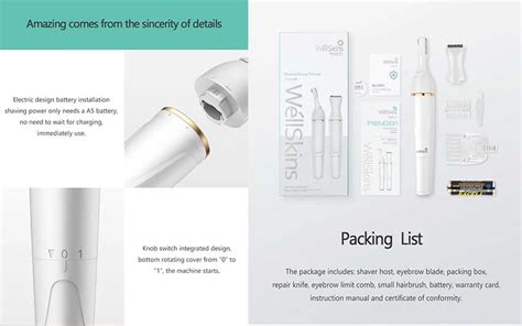 Original XIAOMI WELLSKINS ELECTRIC MULTIFUNCTION PERSONAL BEAUTY ...
