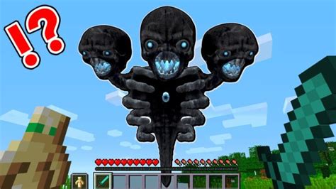 【最強のウィザー💀】超リアルなミュータントボスと戦うマインクラフト【マイクラ Minecraft】ぽっぴんず Minecraft