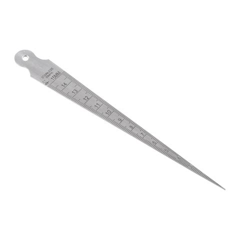 Lyumo Wedge Feeler Mm Stainless Taper Gauge Aperture Scale Wedge