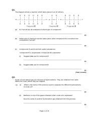 Carbon Compounds As Fuels Feedstock 4 Doc Q1 The Diagram Shows A