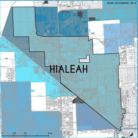 Where is Hialeah? - Hialeah Map - Map of Hialeah - TravelsMaps.Com