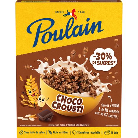 Céréales Choco Crousti Chocolat Poulain