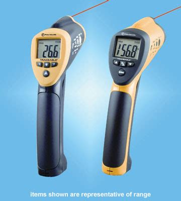 Fisherbrand Traceable Infrared Thermometer Gun Emissivity Adjustable