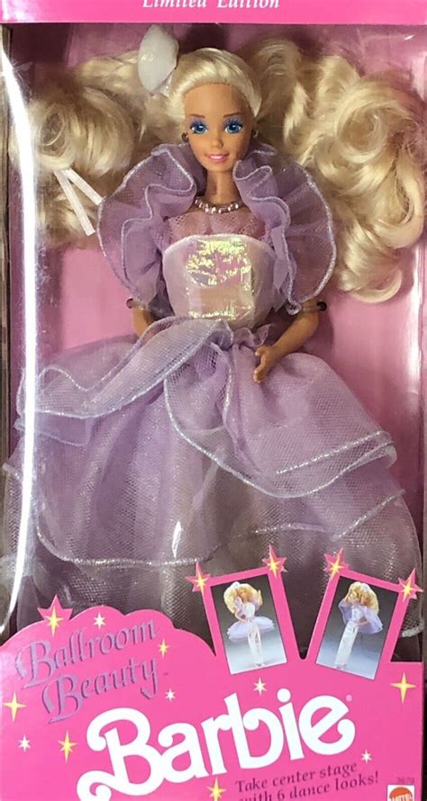 Mattel Walmart Ballroom Beaity Barbie Doll 1991 Nrfb Vintage 3678