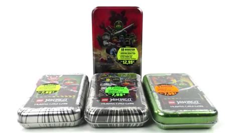 Alle 4 Tin Boxen Vom LEGO Ninjago Trading Card Game Serie 3 YouTube