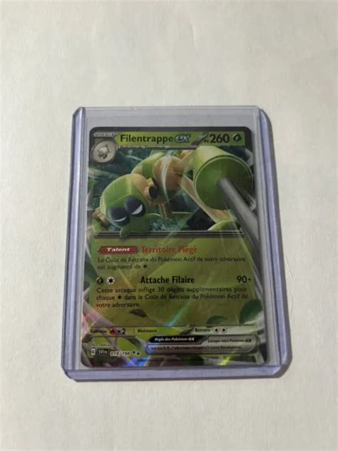 CARTE POKÉMON FILENTRAPPE EX 019 198 SV01 Écarlate et Violet FR NEUF