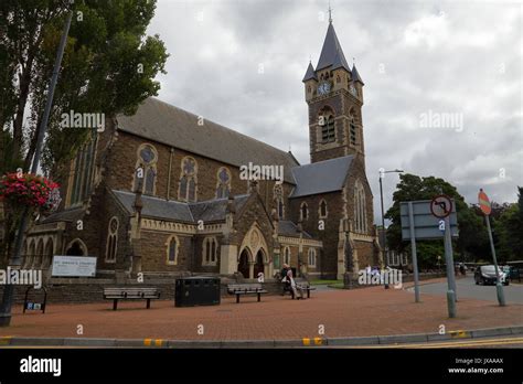 Saint Davids Church On A Main Street In Neath In A Prominent Position