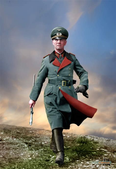 Field Marshal Erwin Rommel By Alexylim On Deviantart