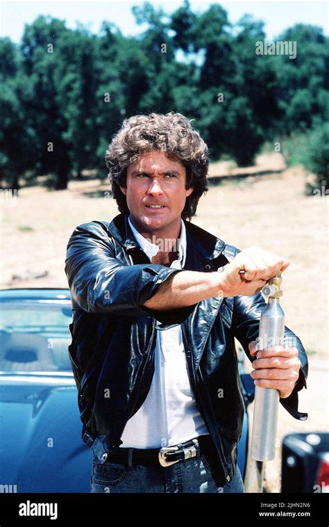 DAVID HASSELHOFF, KNIGHT RIDER, 1982 Stock Photo - Alamy