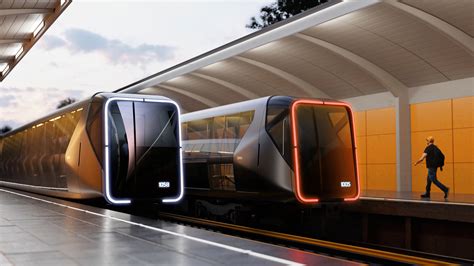 Designers Reimagine The Russian Metro Train Of The Future Pics Video