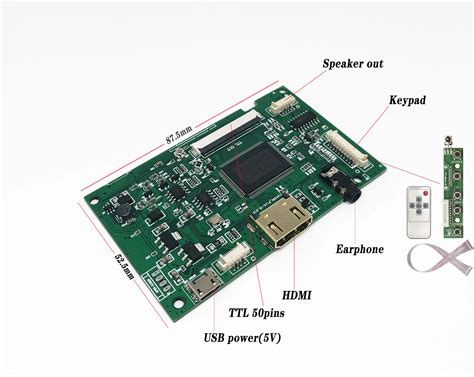 Driver Board LCD Screen Controller HDMI For AT070TN90 AT070TN94