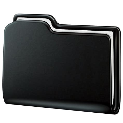 black folder png images