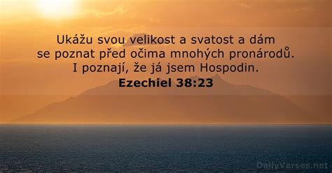 20 května 2023 Biblický verš dne Ezechiel 38 23 DailyVerses net