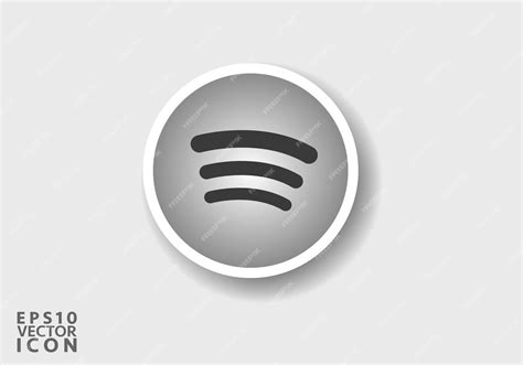 Premium Vector Spotify Logo Realistic Social Media Icon Logotype