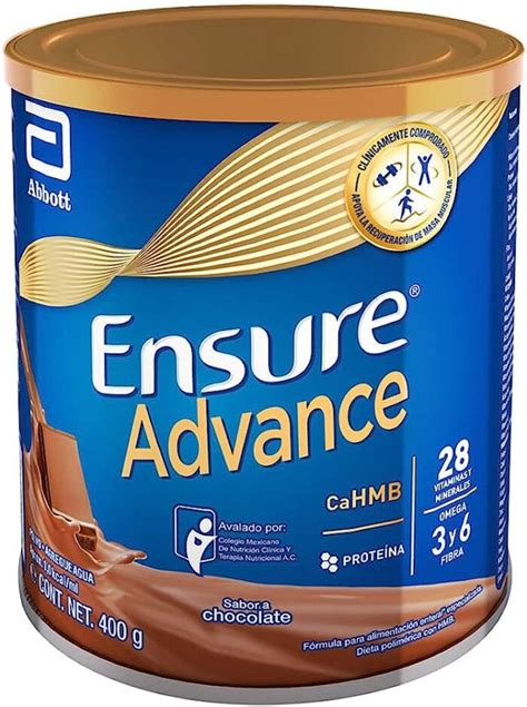 ENSURE ADVANCE CHOCOLATE 400G POLVO Distribuidor De ABBOTT NUTRICION