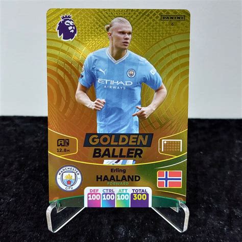 ERLING HAALAND Golden Baller PANINI Adrenalyn XL 2024 Premier League