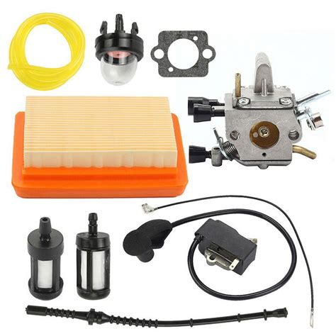 Carburetor Ignition Coil Air Filter For Stihl Fs120 F 00 F 50 Trimmer Cutter