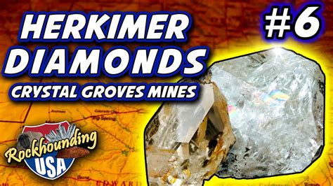 Collecting Gorgeous Herkimer Diamond Hunting At Crystal Grove In New