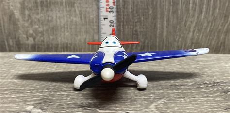 Ljh 86 Special Usa American Racer Disney Pixar Diecast Planes