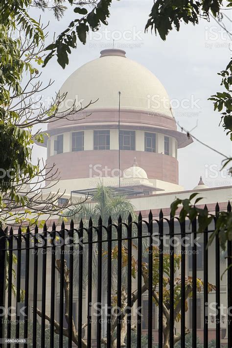 Indian Supreme Court Building New Delhi India Stock Photo - Download ...