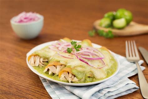 Clásicas Enchiladas Suizas Recetas Nestlé