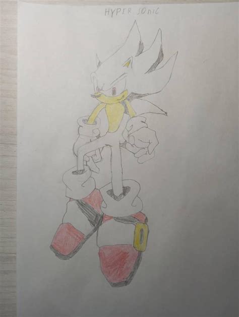 Hyper Sonic by Fakezz666 on DeviantArt