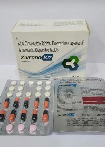 Ziverdo Kit Tablets Packaging Size 1 6 Kits At Rs 500 Kit In Nagpur