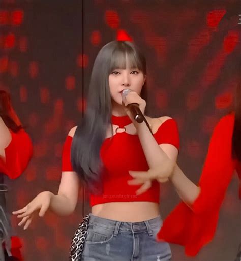 Gfriends Eunha Jung Eunbi Music Bank Special Stage 180629