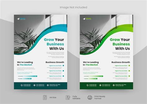 Premium Vector Corporate Social Media Flyer Design Template