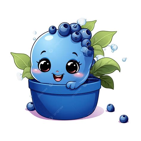 Baby Blueberries Cartoon Pro Png, Vegetables, Fruit, Background PNG