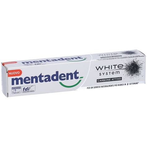 Mentadent White System Carbone Attivo Ml Redcare