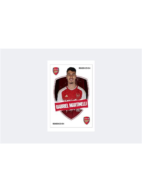 Arsenal 23/24 Martinelli Headshot | Official Online Store