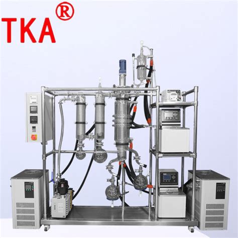 High Precision High Throughput Glass Jacketed Heated Evaporator