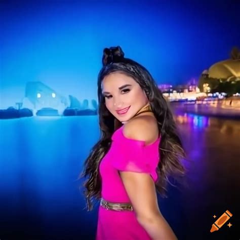 Photo Of Layla Jenner At Epcot On Craiyon